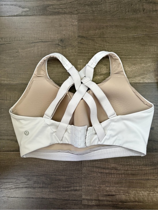 lululemon athletica Other - Lululemon High Support Adjustable Crossback Sports Bra White 36DD
